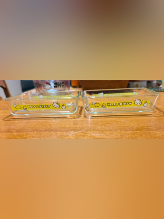 Pyrex Other - Pyrex Hello Kitty 5x7x1 dishes set of 2 brand new